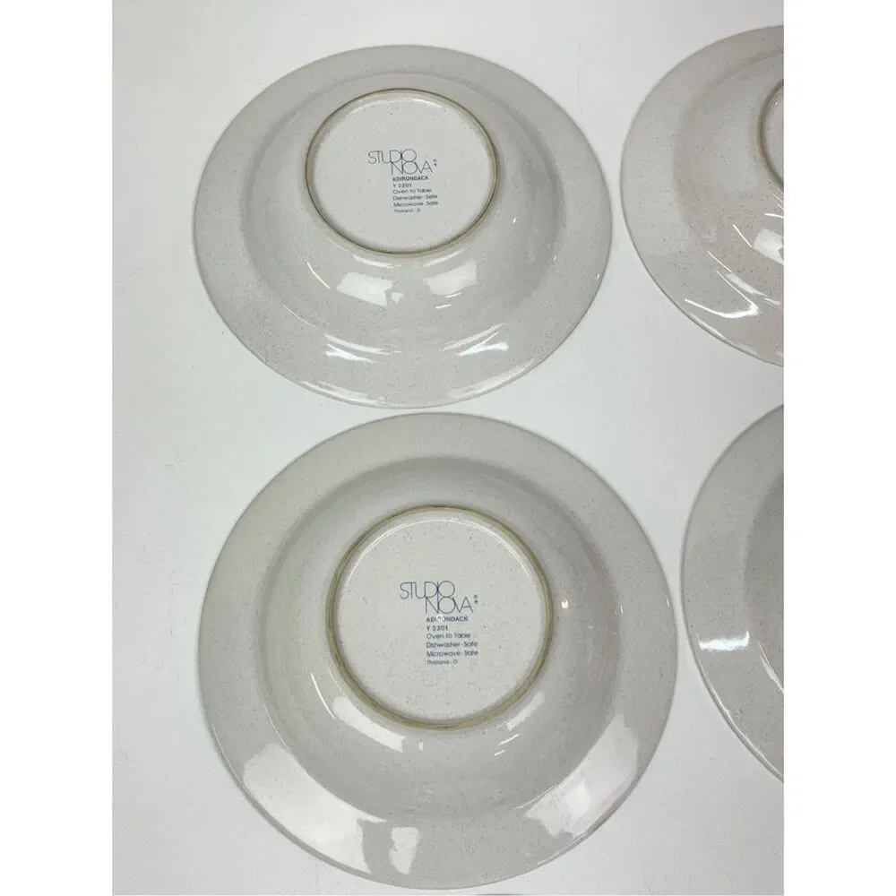 Studio Nova Adirondack Wide Rim Soup Bowls 8 1/4
